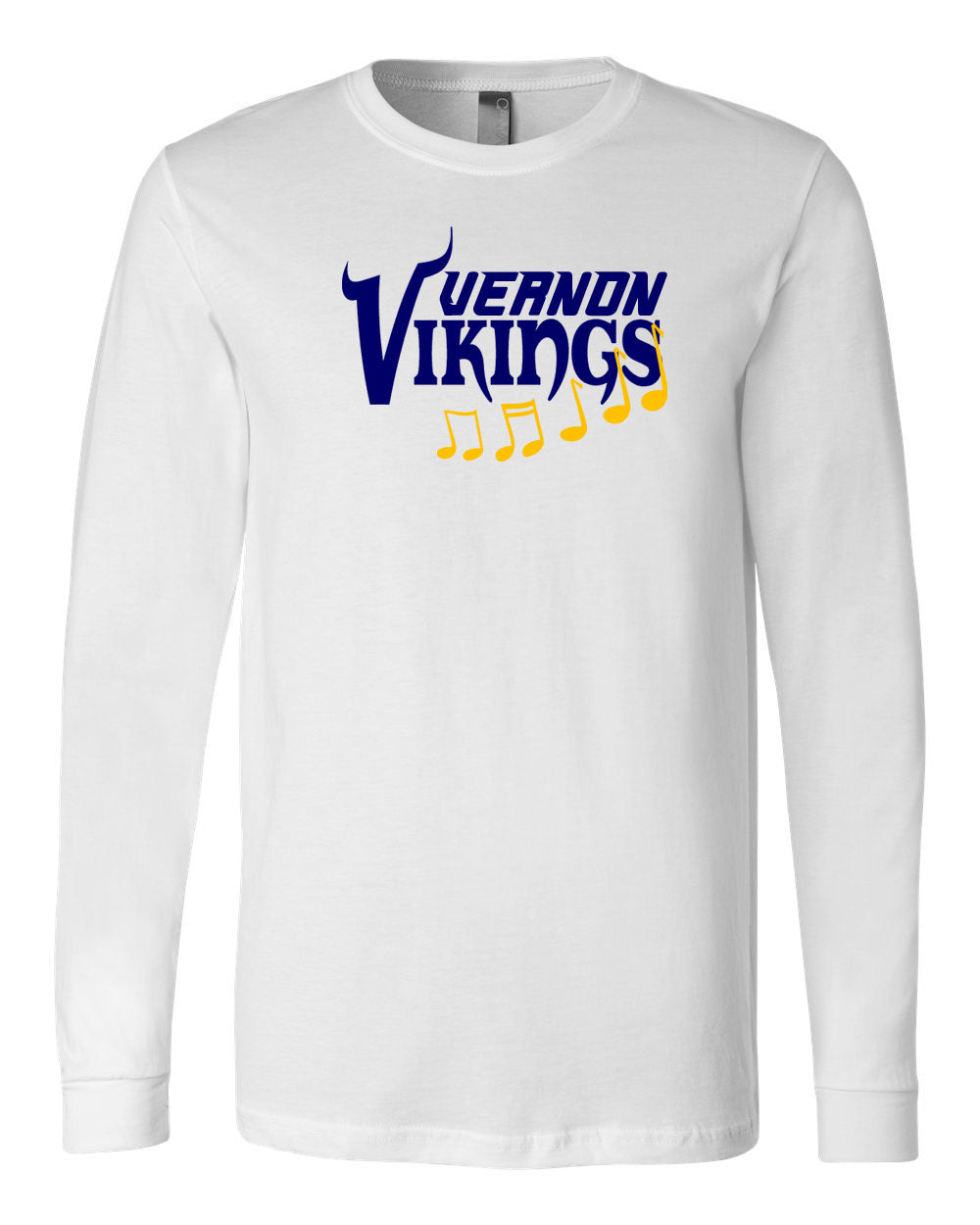 Vernon Marching Band Long Sleeve Shirt Design 2