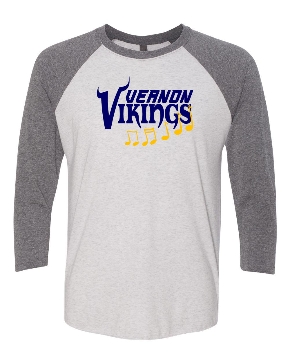 Vernon Marching Band Design 2 raglan shirt
