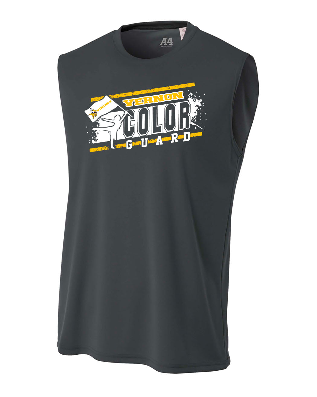 Vernon Marching Band Men's Performance Tank Top Design 4