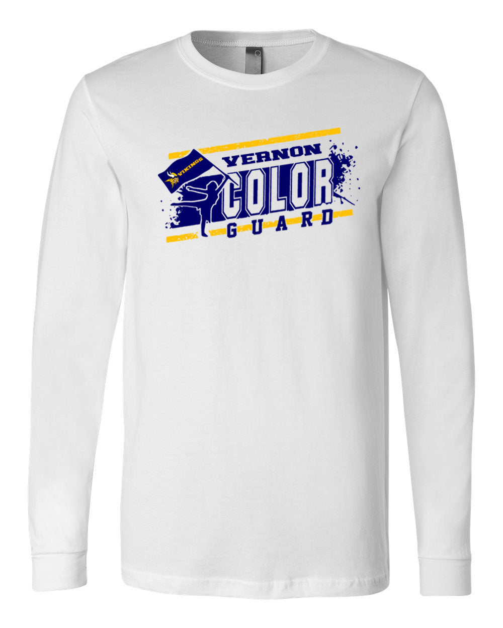 Vernon Marching Band Long Sleeve Shirt Design 4