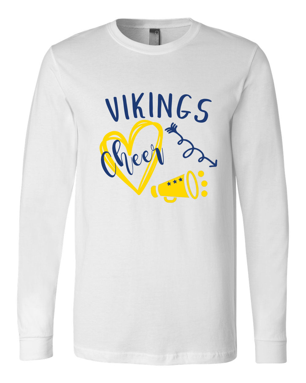 Vikings cheer Design 3 Long Sleeve Shirt