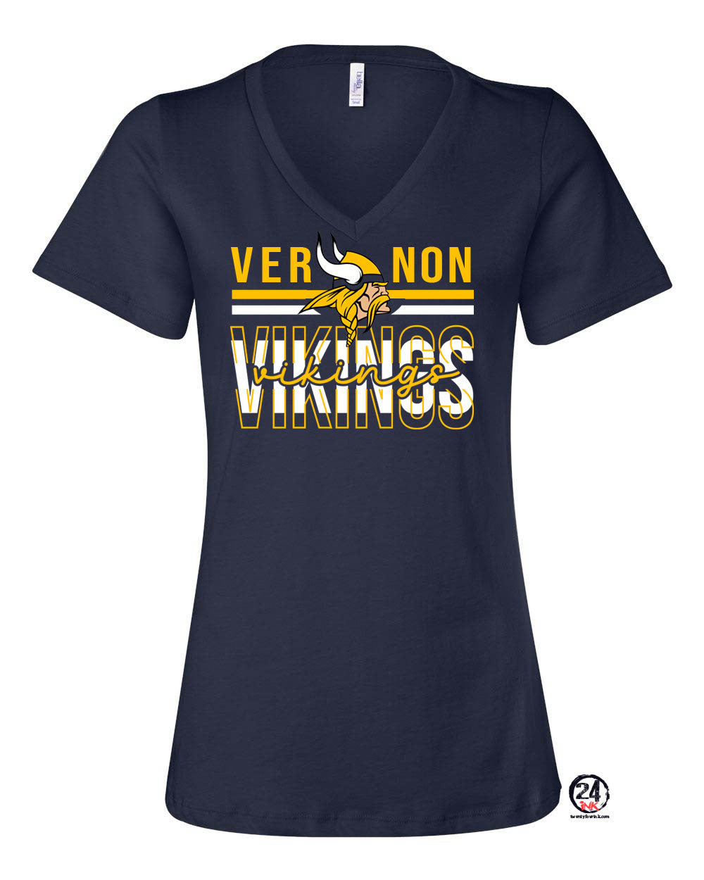 VTHS V-neck T-shirt Design 8