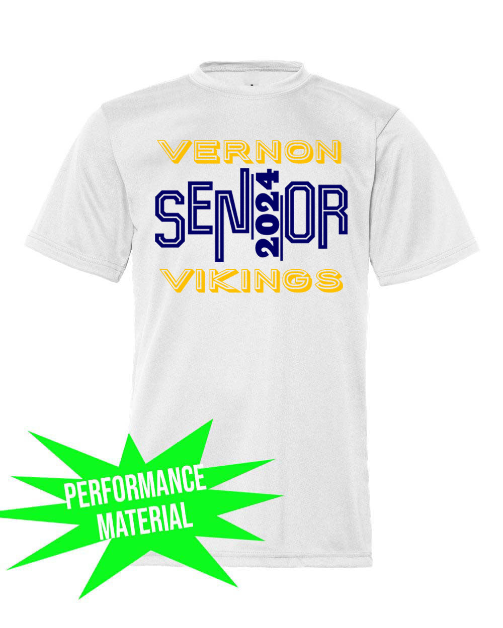 VTHS Design 6 Performance Material T-Shirt
