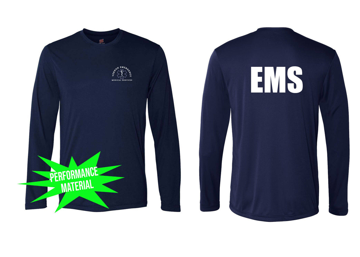 Vernon EMS Performance Material Long Sleeve Shirt