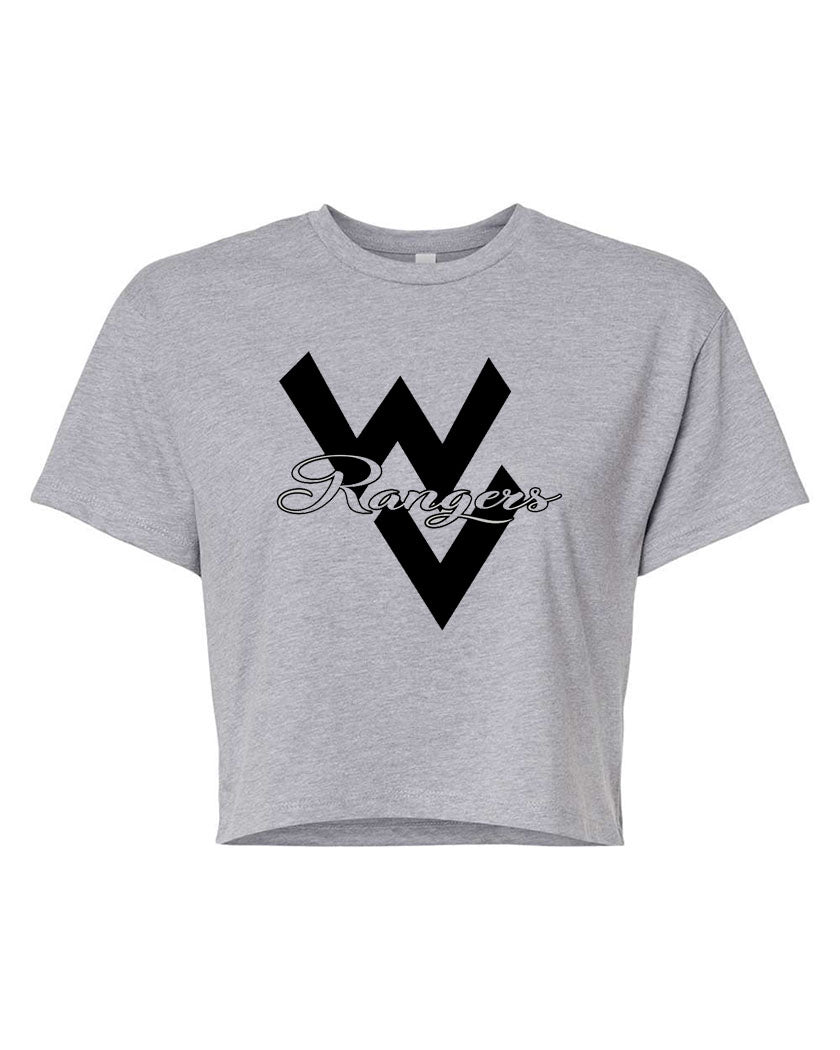 Wallkill Cheer Design 1 Crop Top