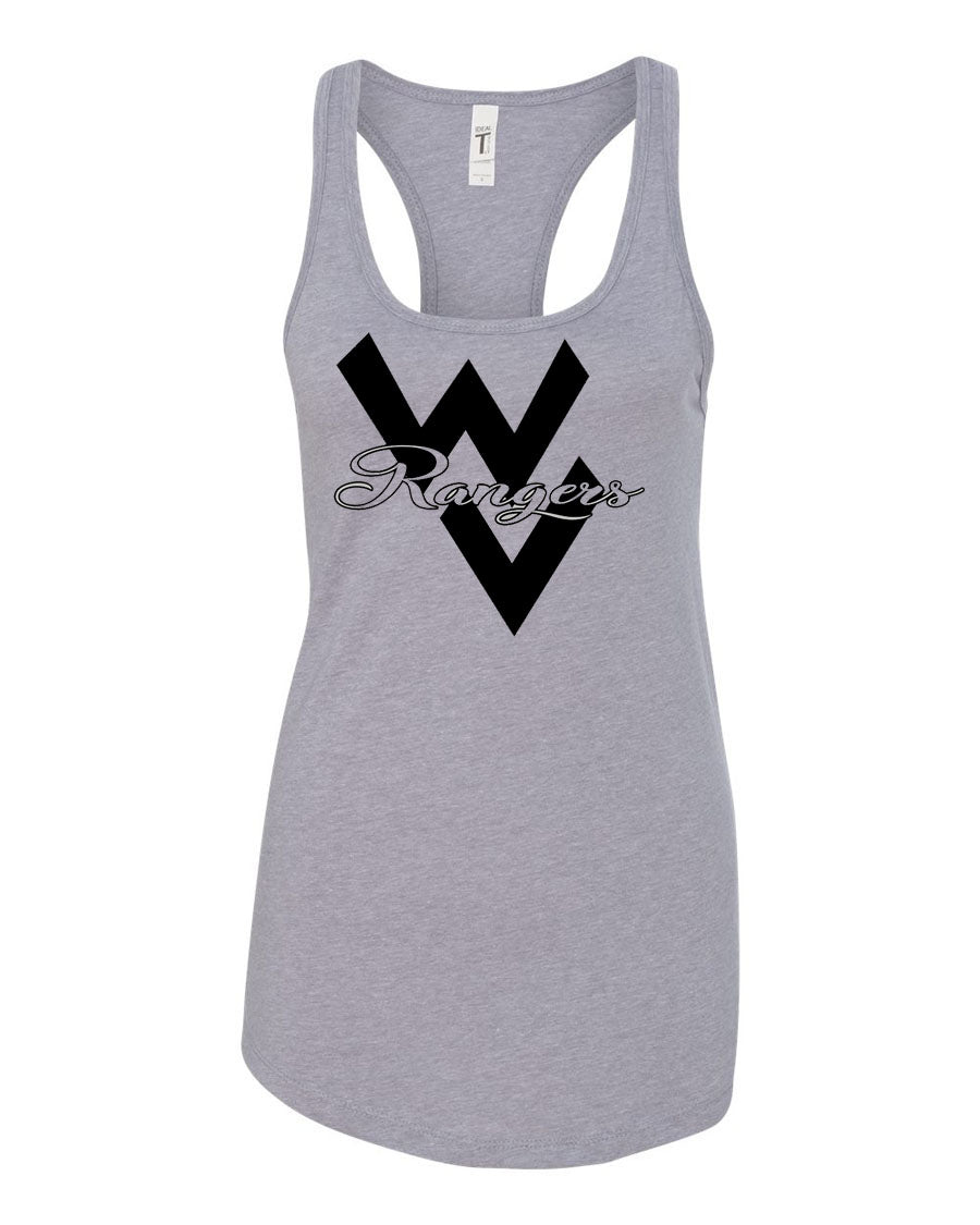Wallkill Cheer Design 1 Racerback Tank Top
