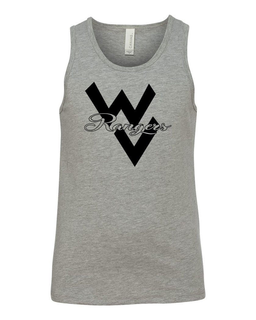 Wallkill Cheer design 1 Muscle Tank Top