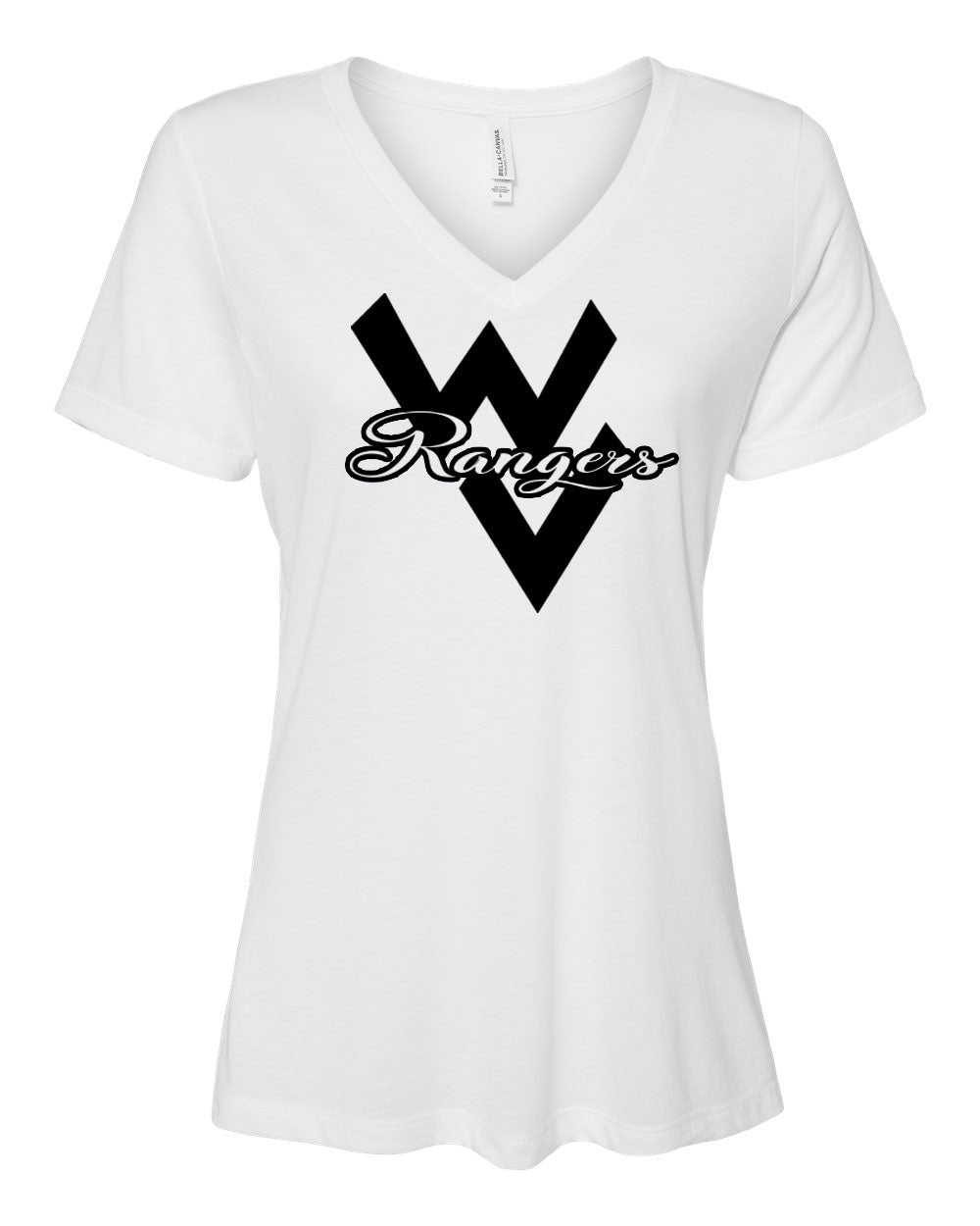 Wallkill Cheer Design 1 V-neck T-Shirt