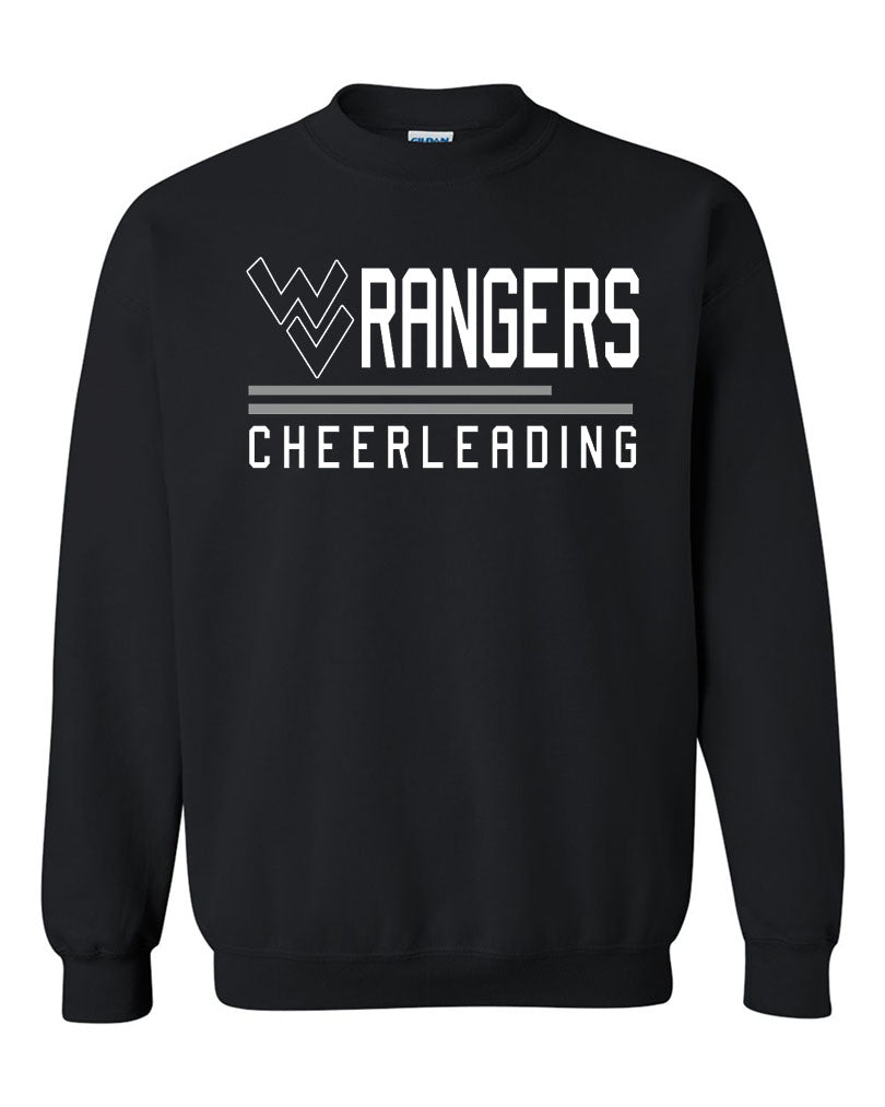 Wallkill Cheer Design 2 non hooded sweatshirt