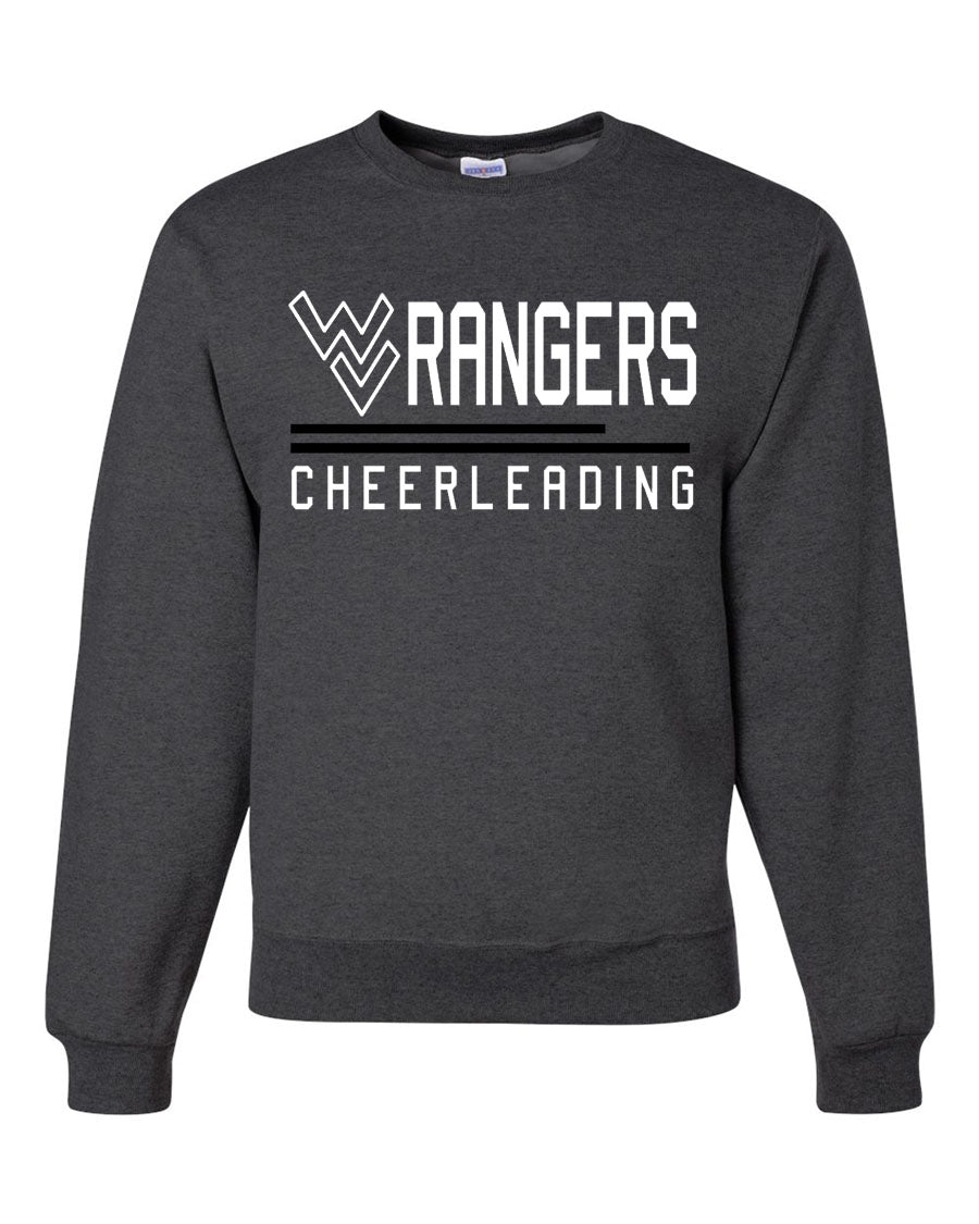 Wallkill Cheer Design 2 non hooded sweatshirt