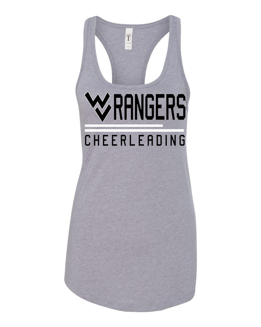 Wallkill Cheer Design 2 Racerback Tank Top