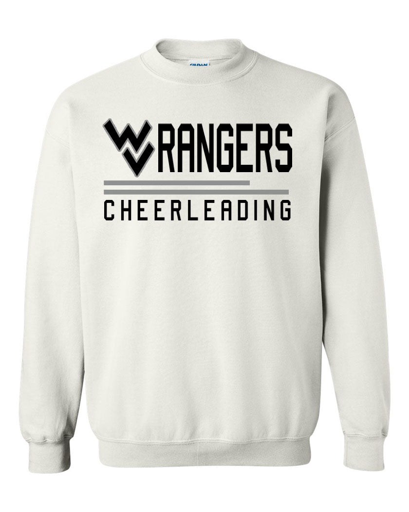 Wallkill Cheer Design 2 non hooded sweatshirt