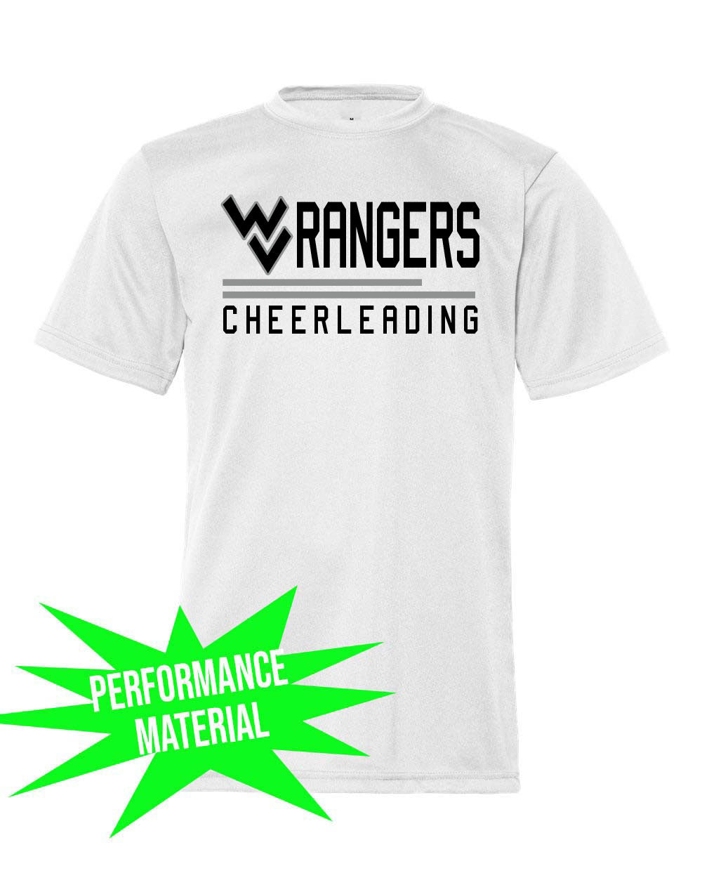 Wallkill Cheer Performance Material design 2 T-Shirt