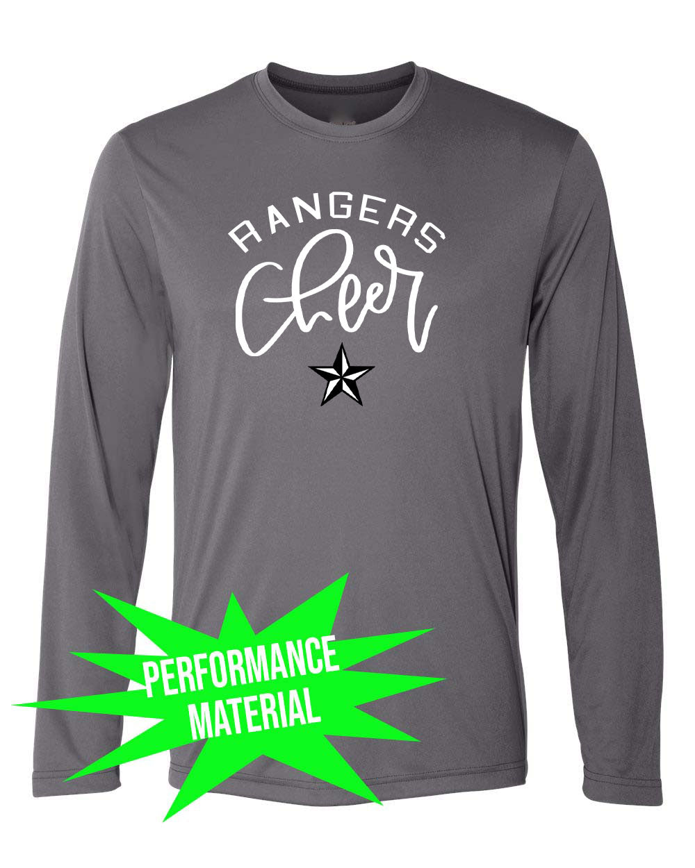 Wallkill Cheer Performance Material Design 4 Long Sleeve Shirt