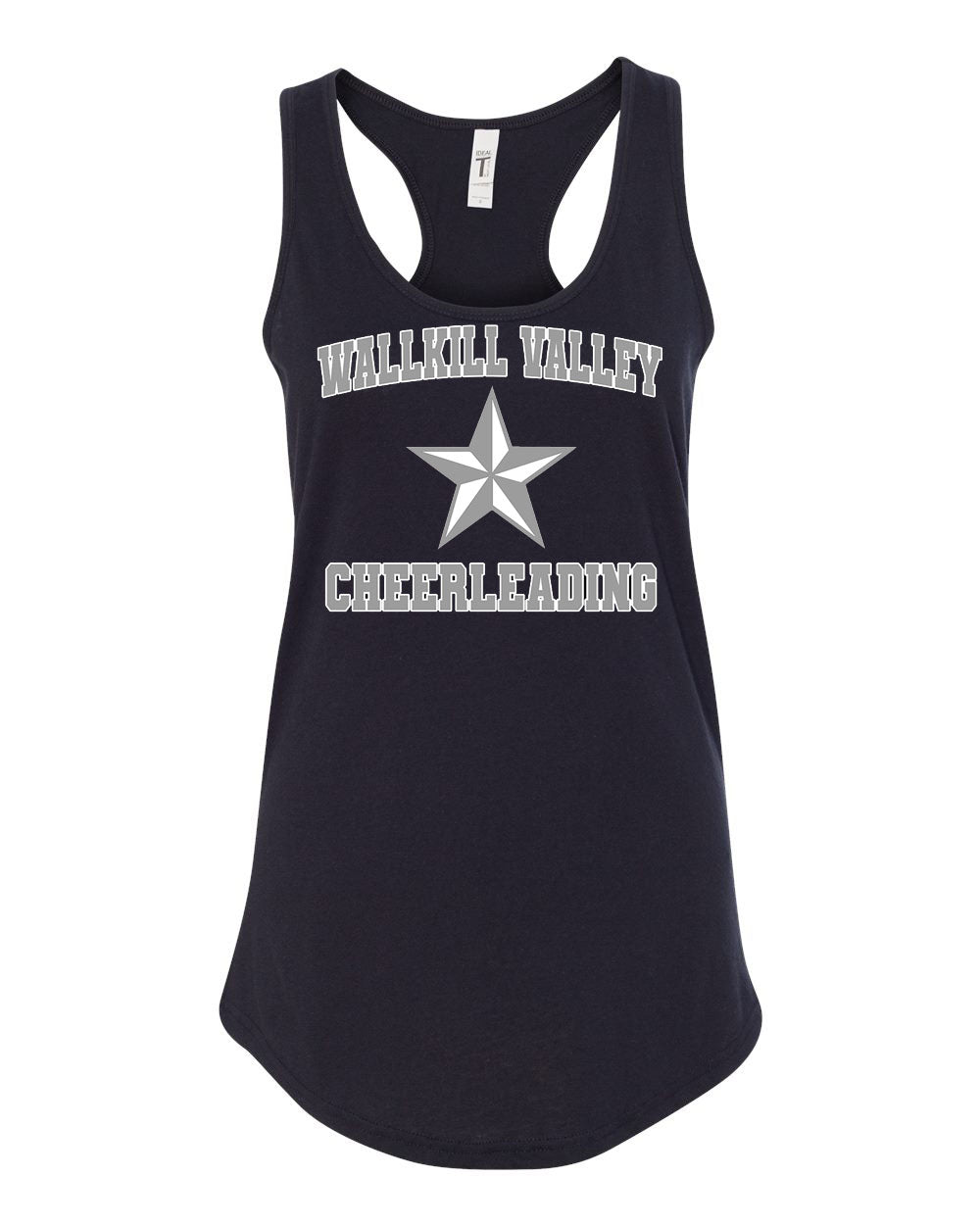 Wallkill Cheer Design 6 Racerback Tank Top