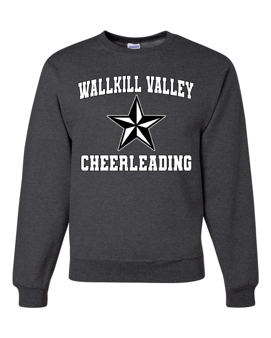 Wallkill Cheer Design 6 non hooded sweatshirt