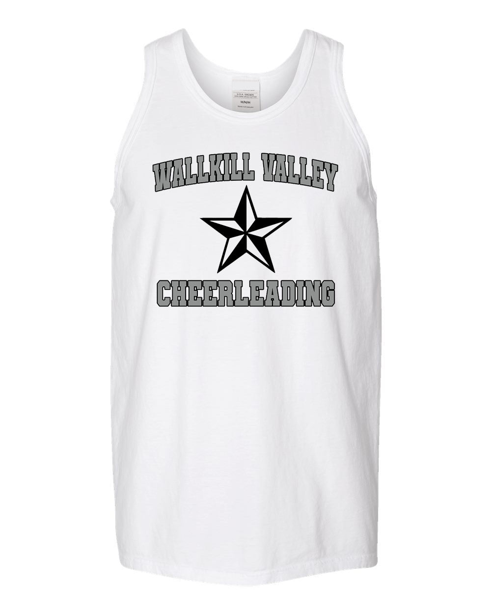 Wallkill Cheer design 6 Muscle Tank Top