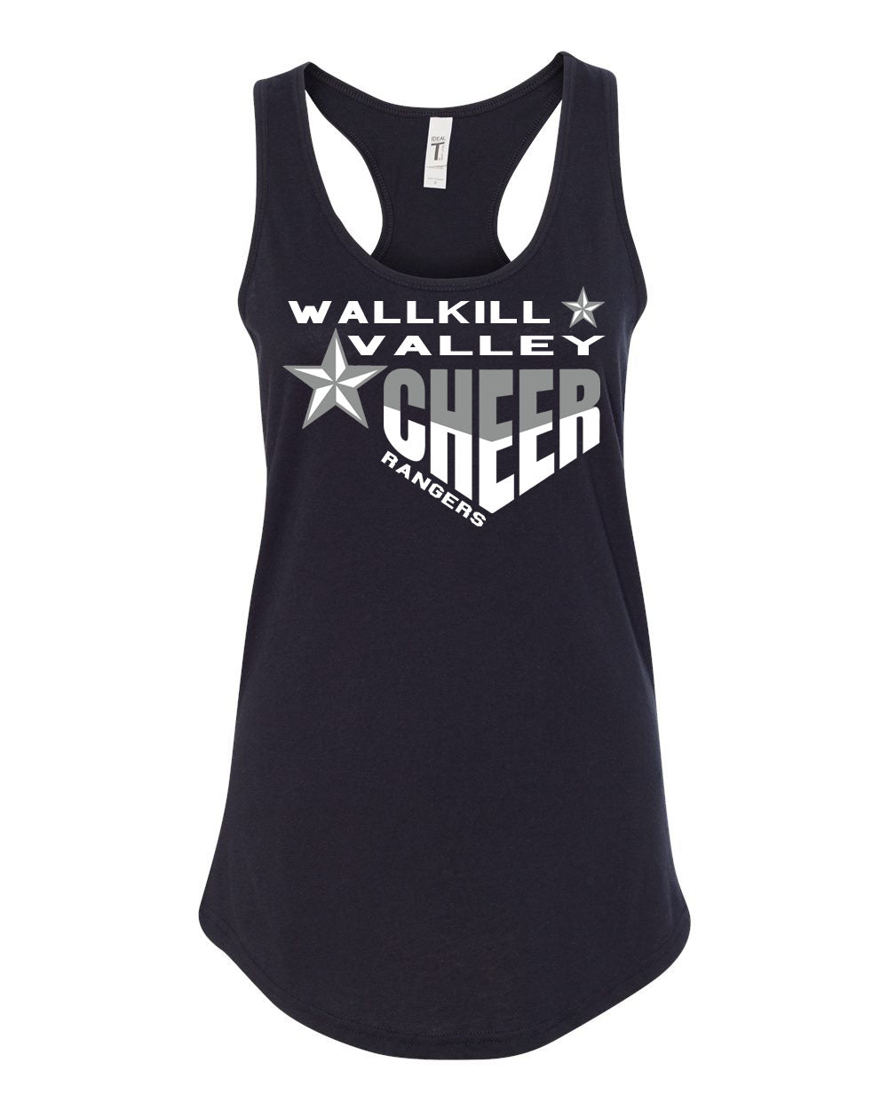 Wallkill Cheer Design 5 Racerback Tank Top
