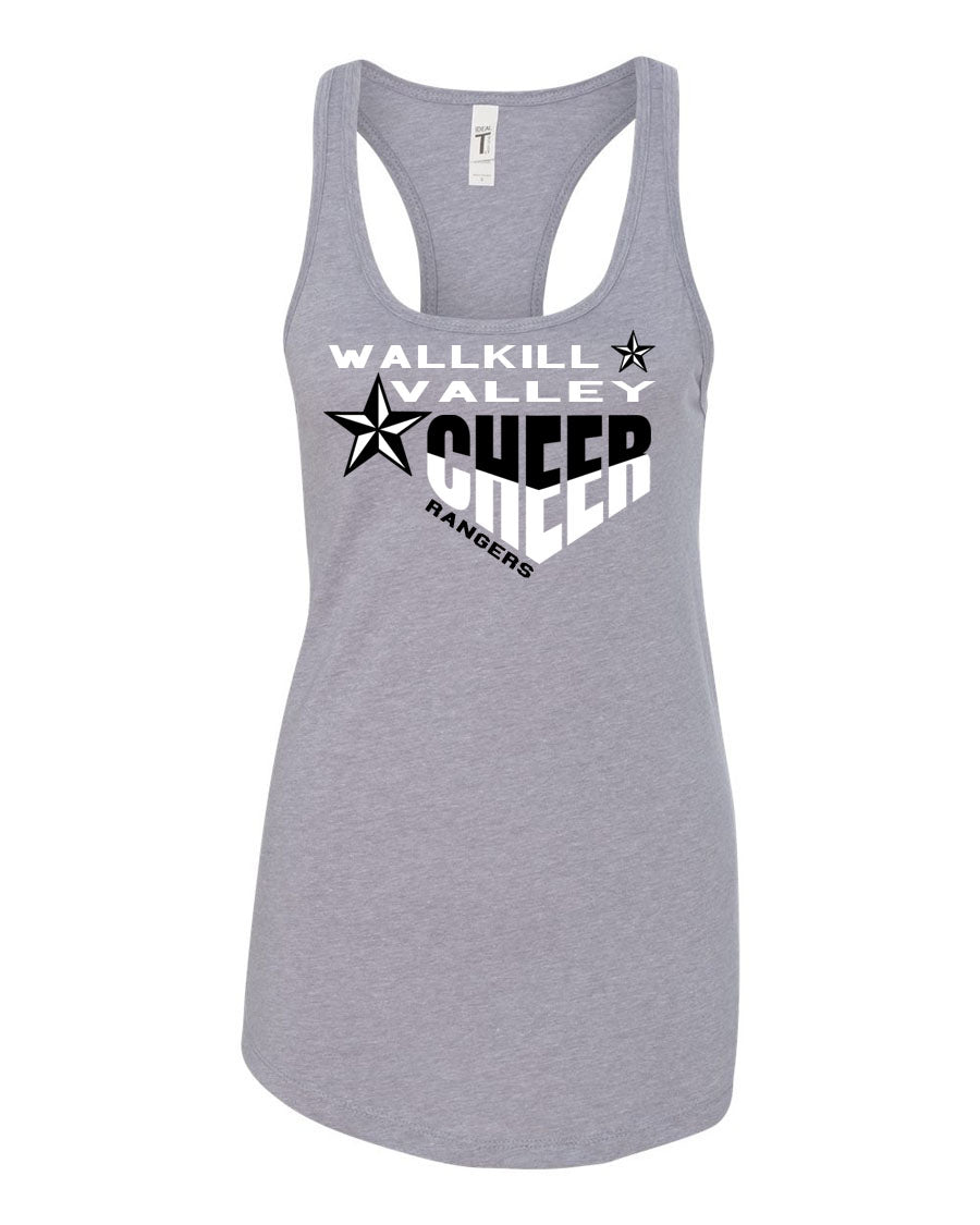 Wallkill Cheer Design 5 Racerback Tank Top