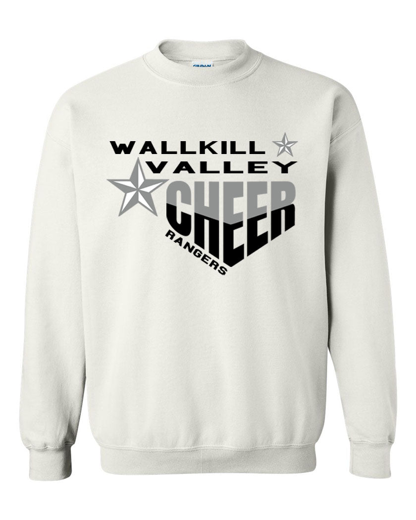 Wallkill Cheer Design 5 non hooded sweatshirt