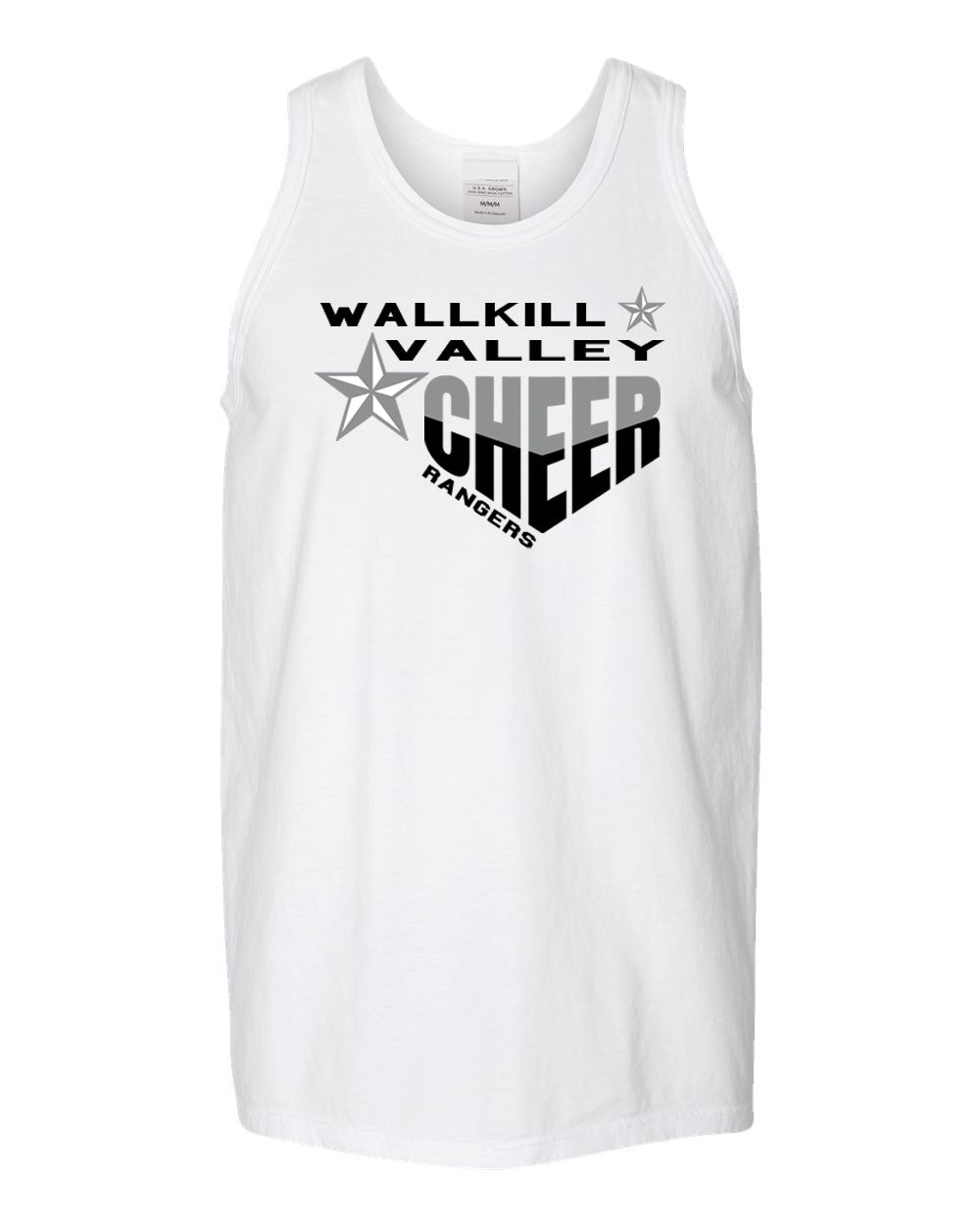 Wallkill Cheer design 5 Muscle Tank Top