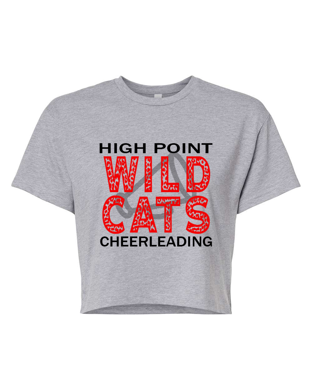 Wildcats Cheer design 1 Crop Top