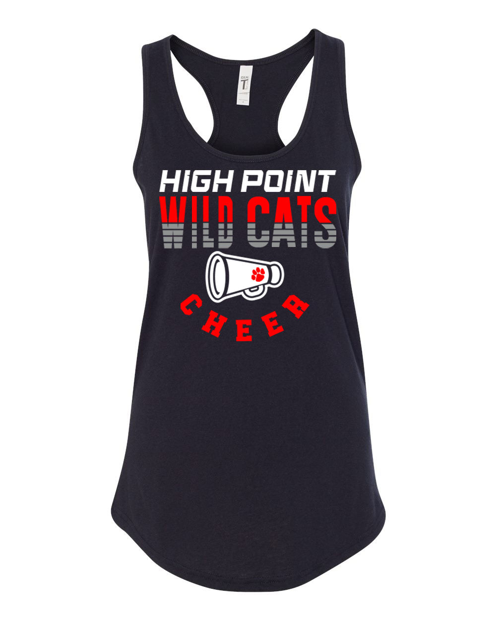 Wildcats Cheer Design 2 Tank Top