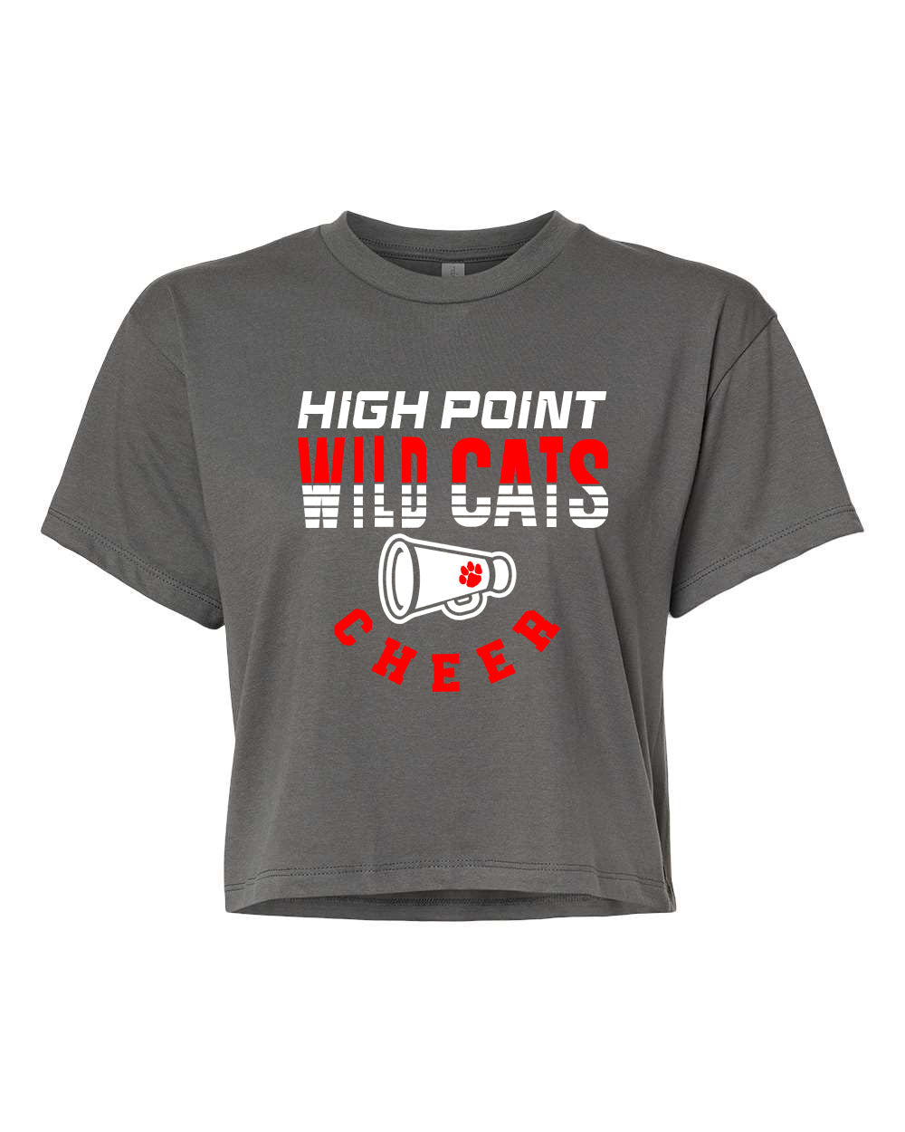 Wildcats Cheer design 2 Crop Top