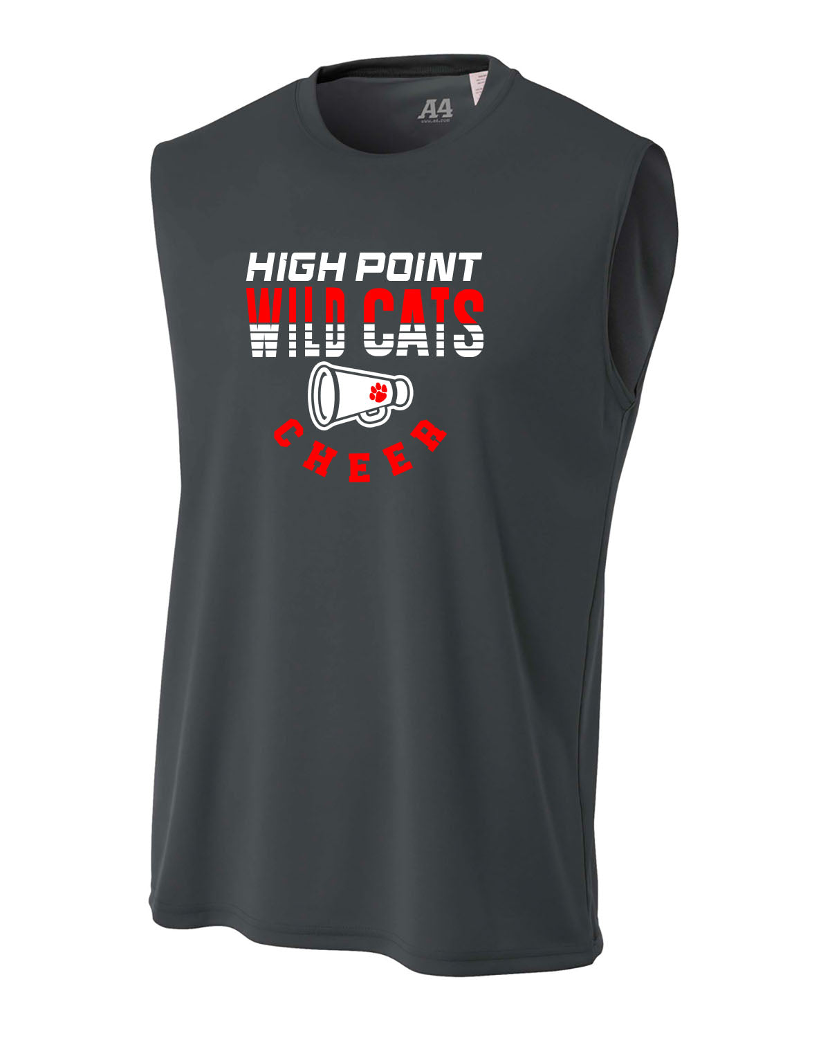 Wildcats Cheer Design 2 Men's performance Tank Top