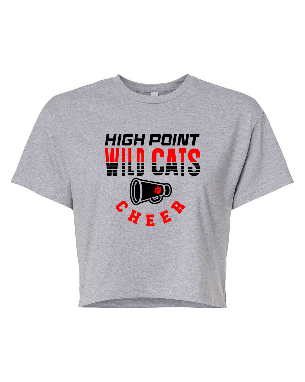 Wildcats Cheer design 2 Crop Top
