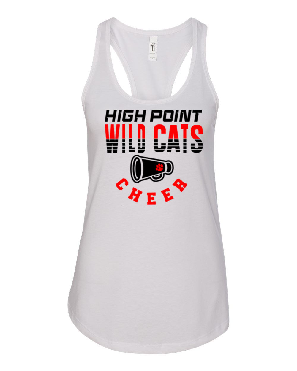Wildcats Cheer Design 2 Tank Top