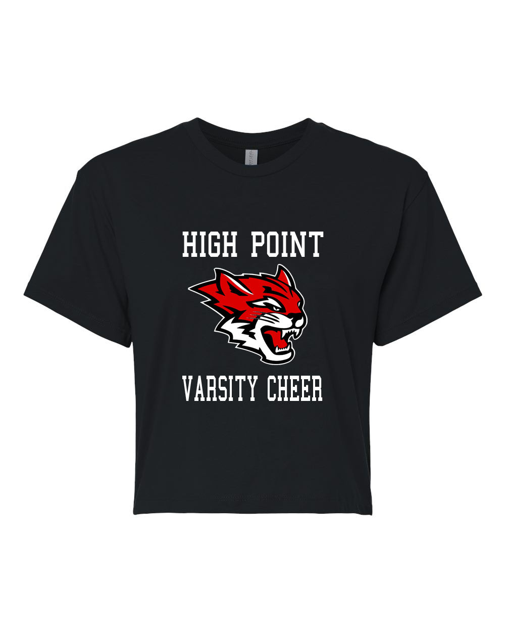 Wildcats Cheer design 3 Crop Top