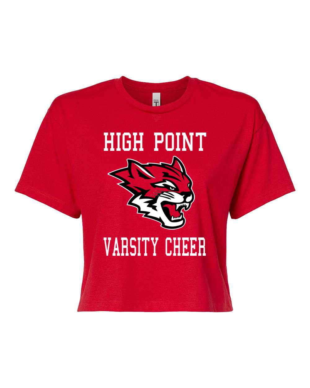 Wildcats Cheer design 3 Crop Top