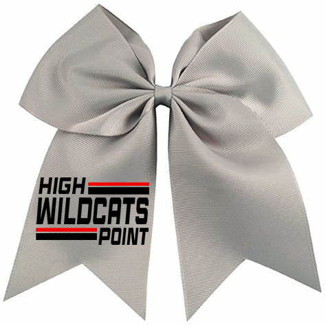 Wildcats Cheer Bow Design 4