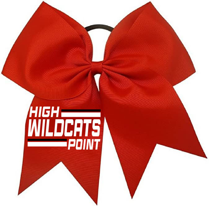 Wildcats Cheer Bow Design 4