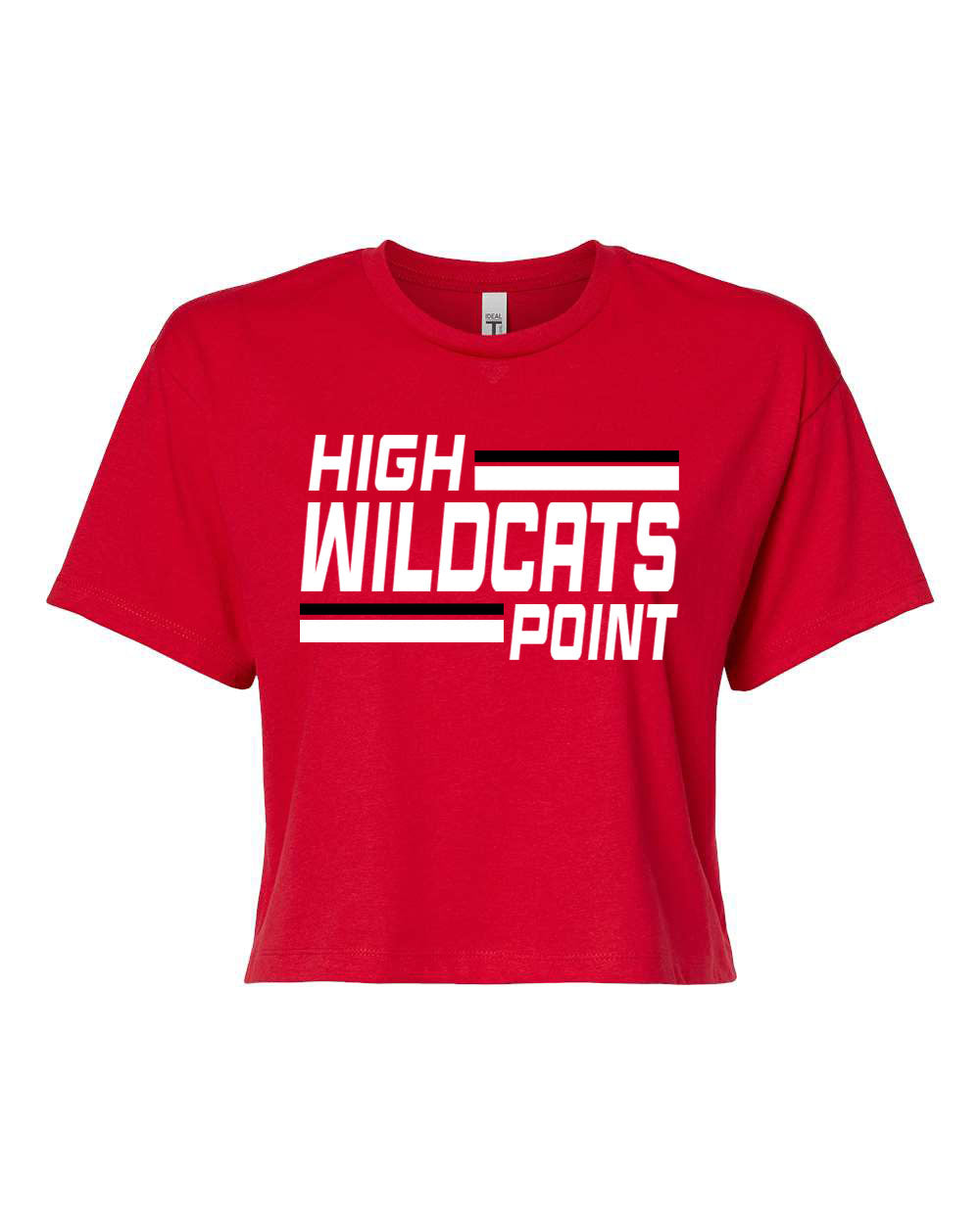 Wildcats Cheer design 4 Crop Top