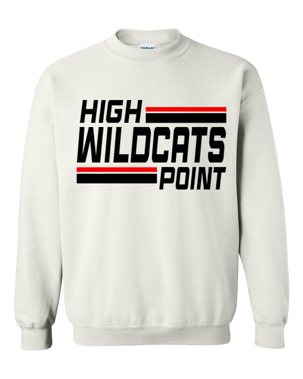 Wildcats Cheer Design 4 non hooded sweatshirt