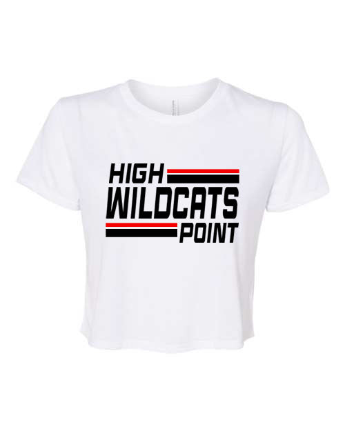 Wildcats Cheer design 4 Crop Top