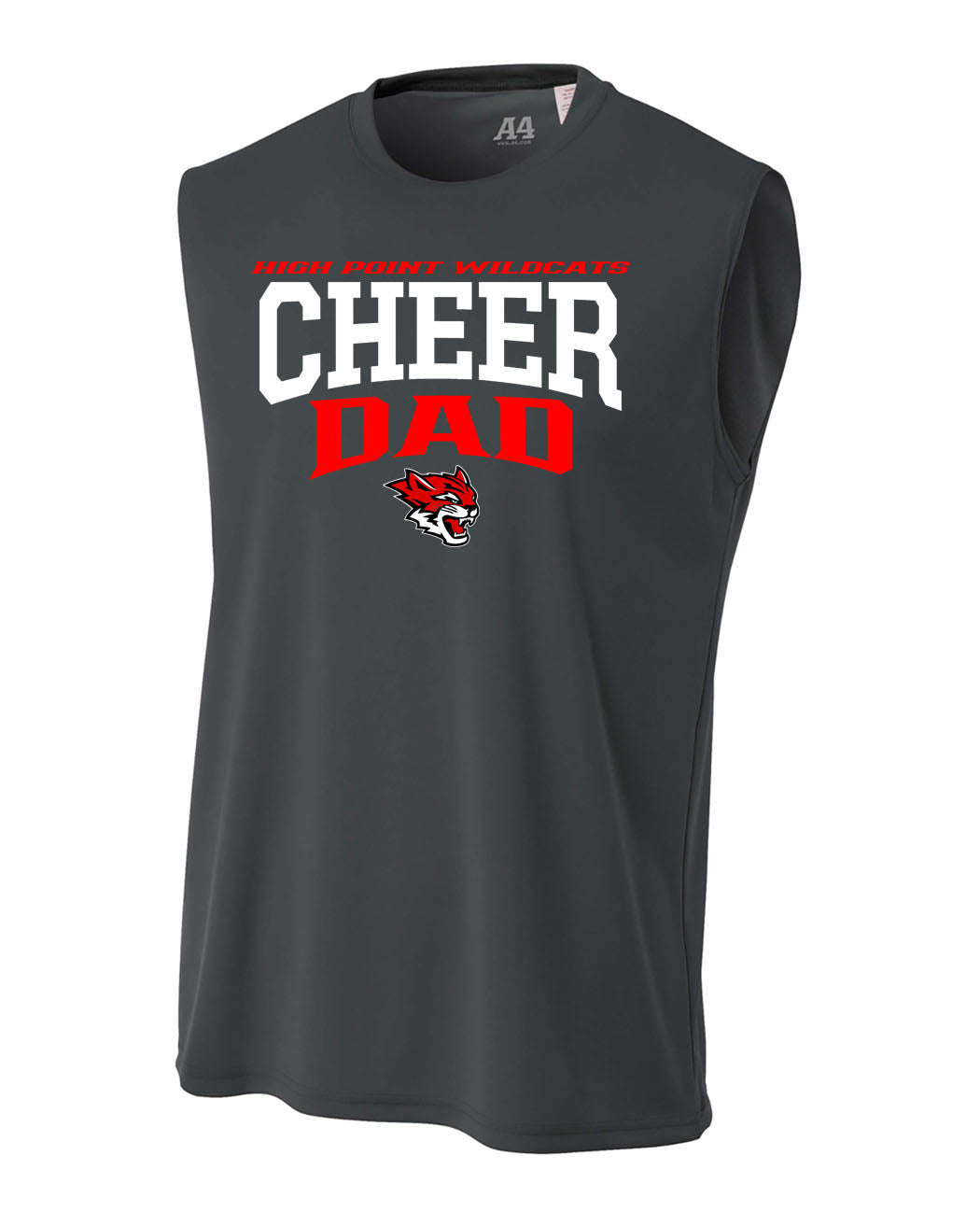Wildcats Cheer Design 6 Men's performance Tank Top
