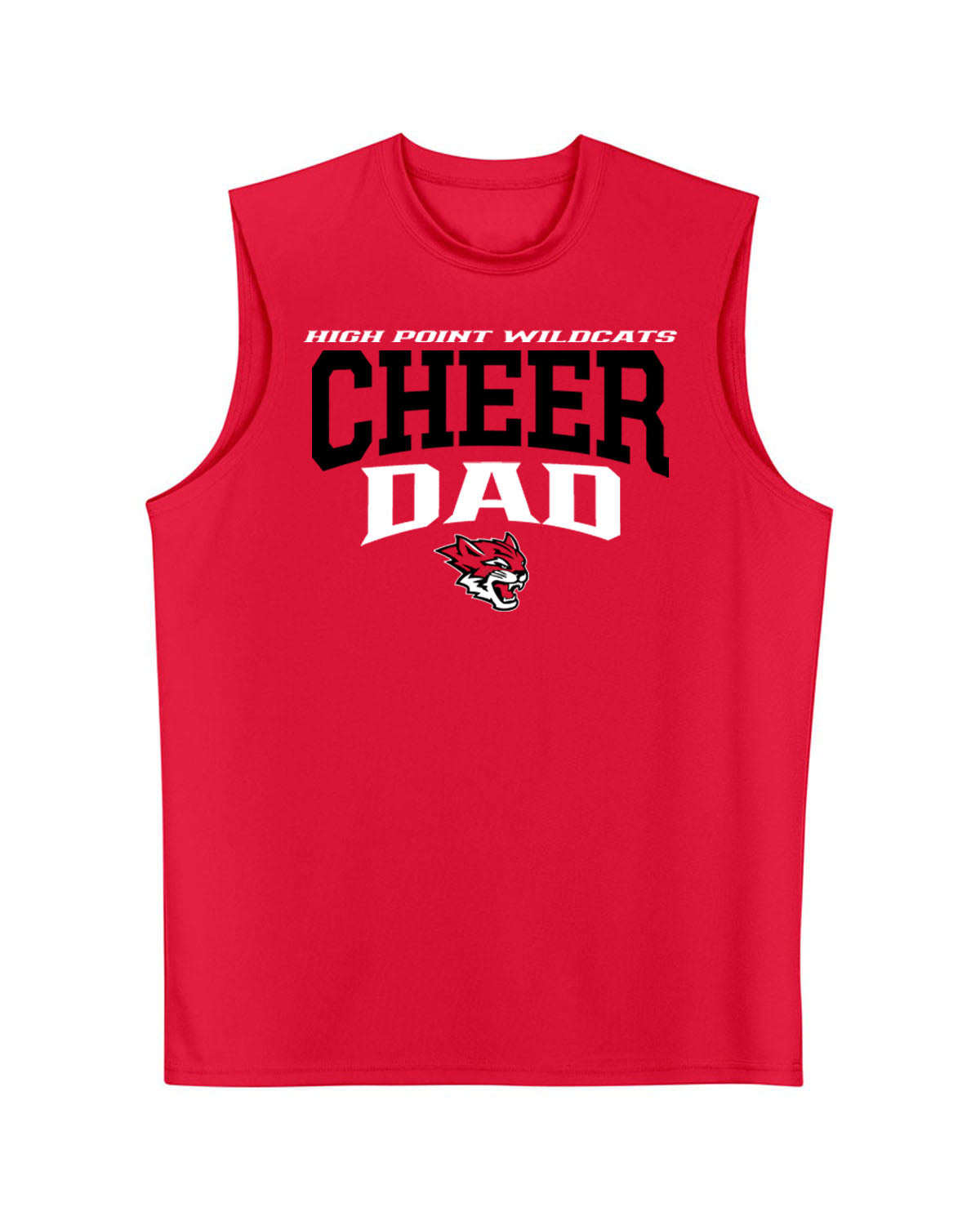 Wildcats Cheer Design 6 Men's performance Tank Top