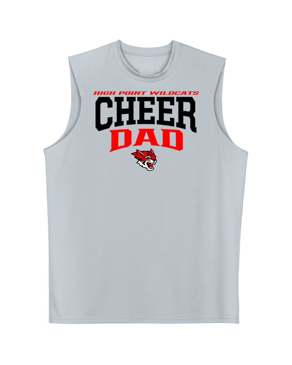 Wildcats Cheer Design 6 Men's performance Tank Top