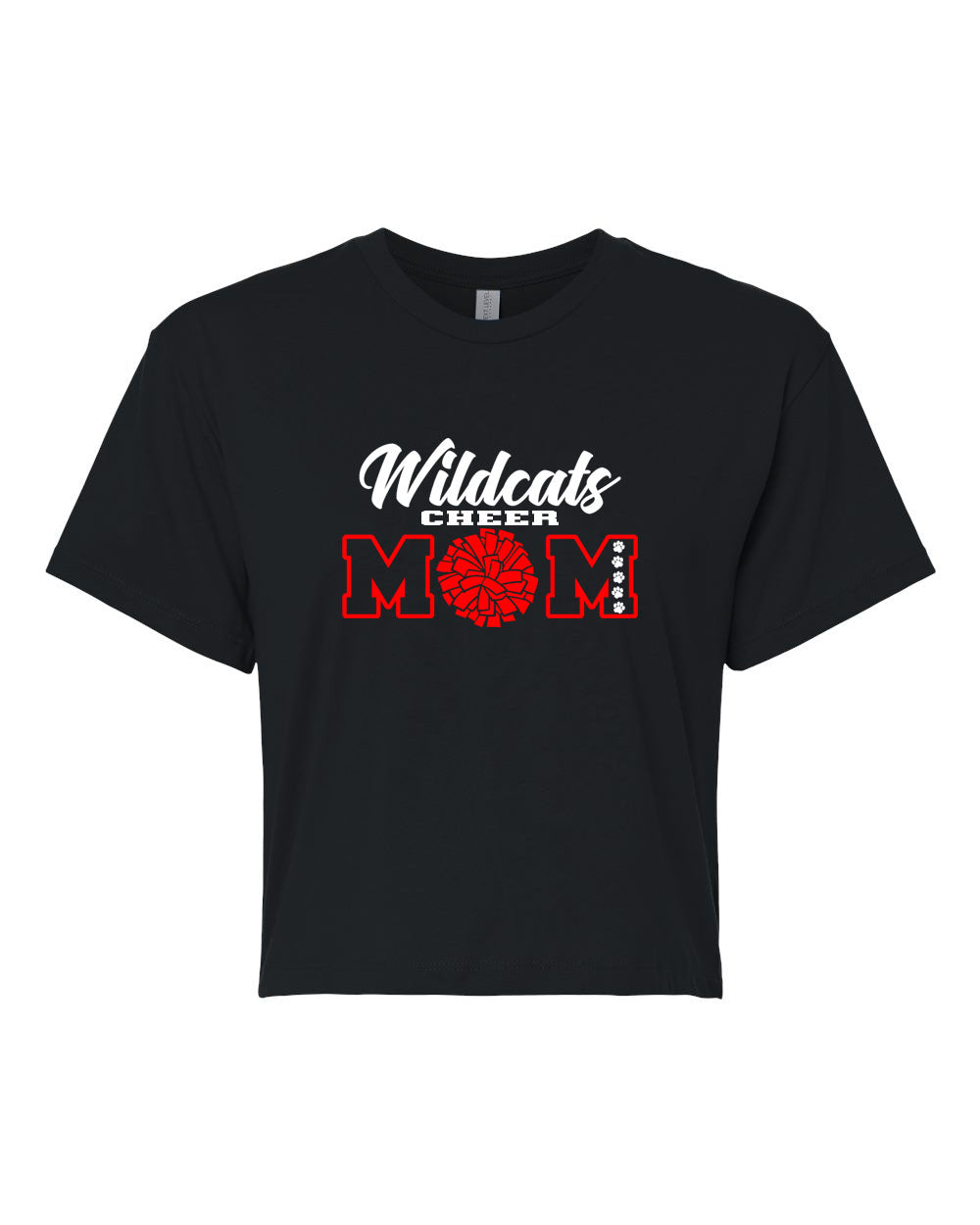 Wildcats Cheer design 7 Crop Top