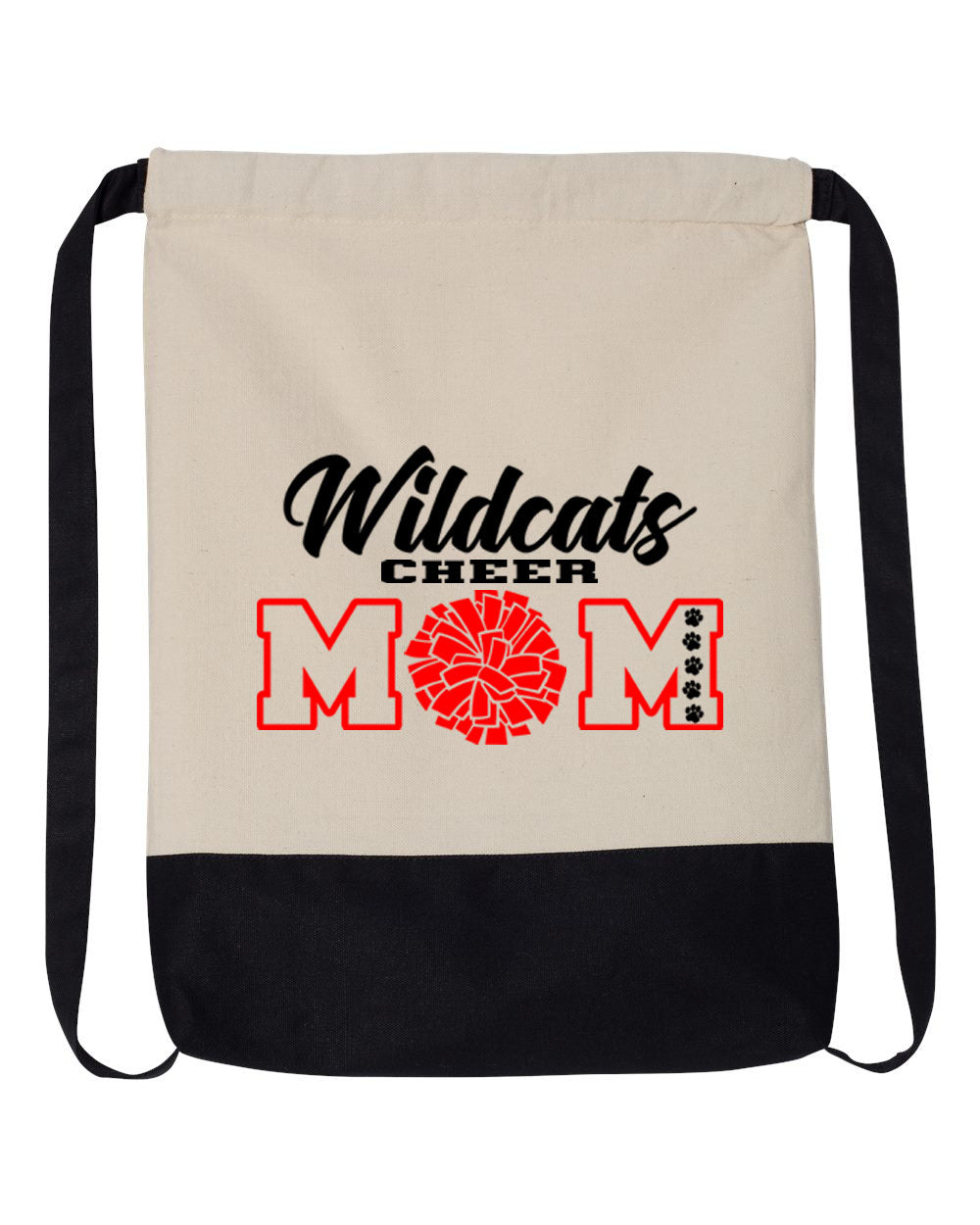 Wildcats Cheer design 7 Drawstring Bag