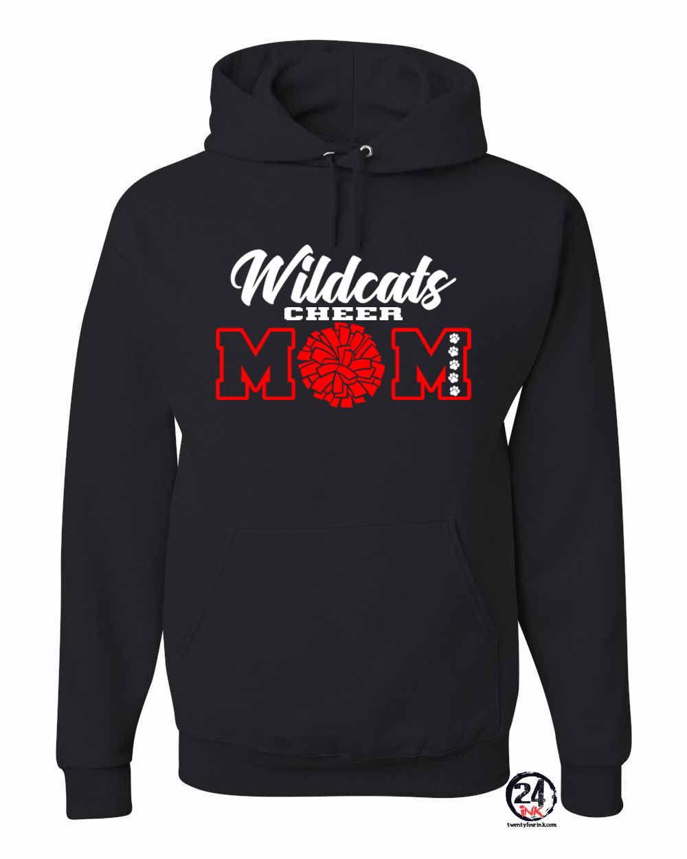 Wildcats cheer Design 7 Hooded Sweatshirt