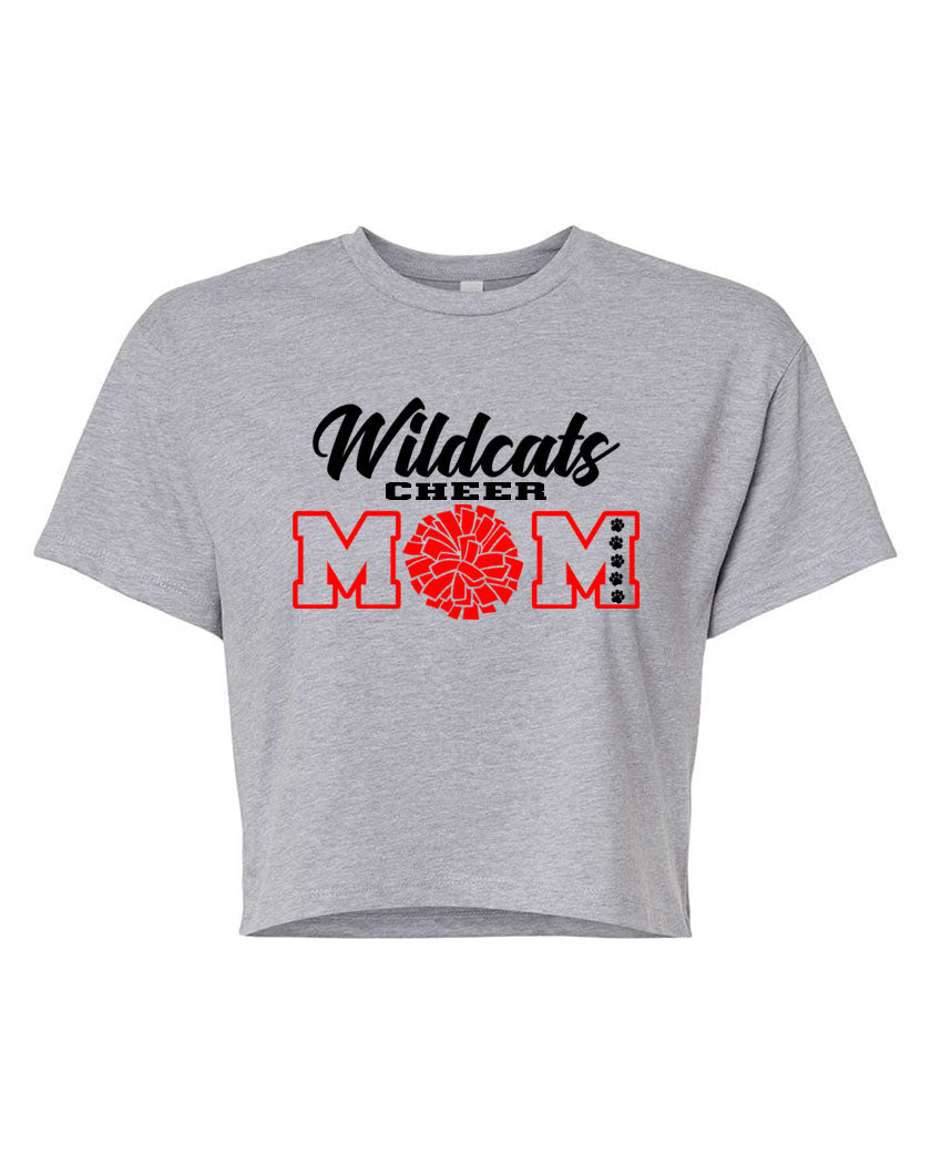 Wildcats Cheer design 7 Crop Top
