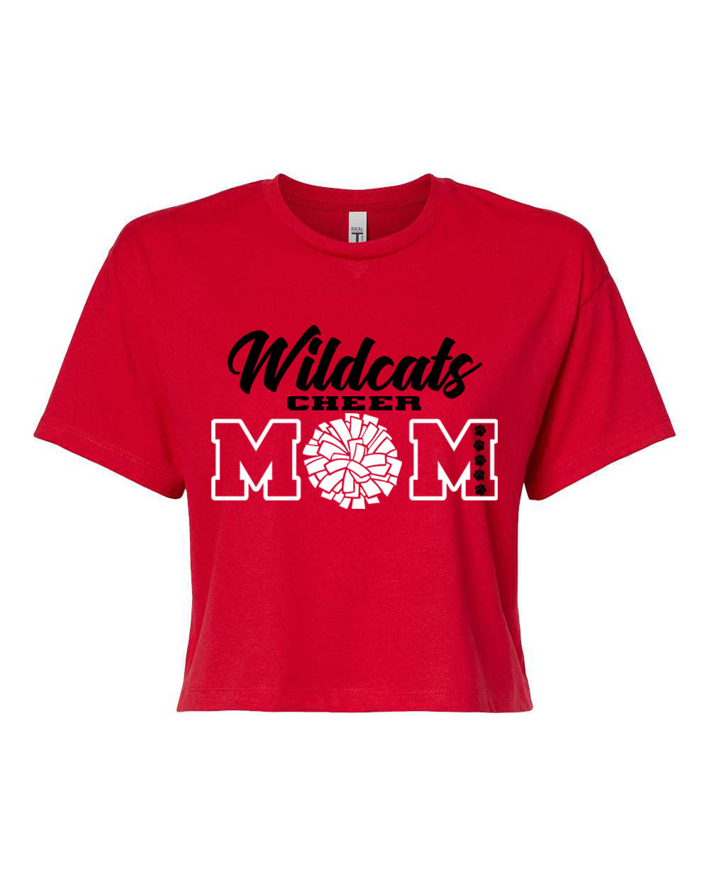 Wildcats Cheer design 7 Crop Top