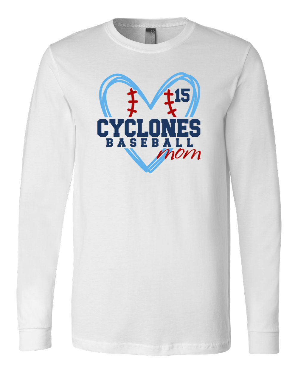 Sparta Cyclones Long Sleeve Shirt Design 5
