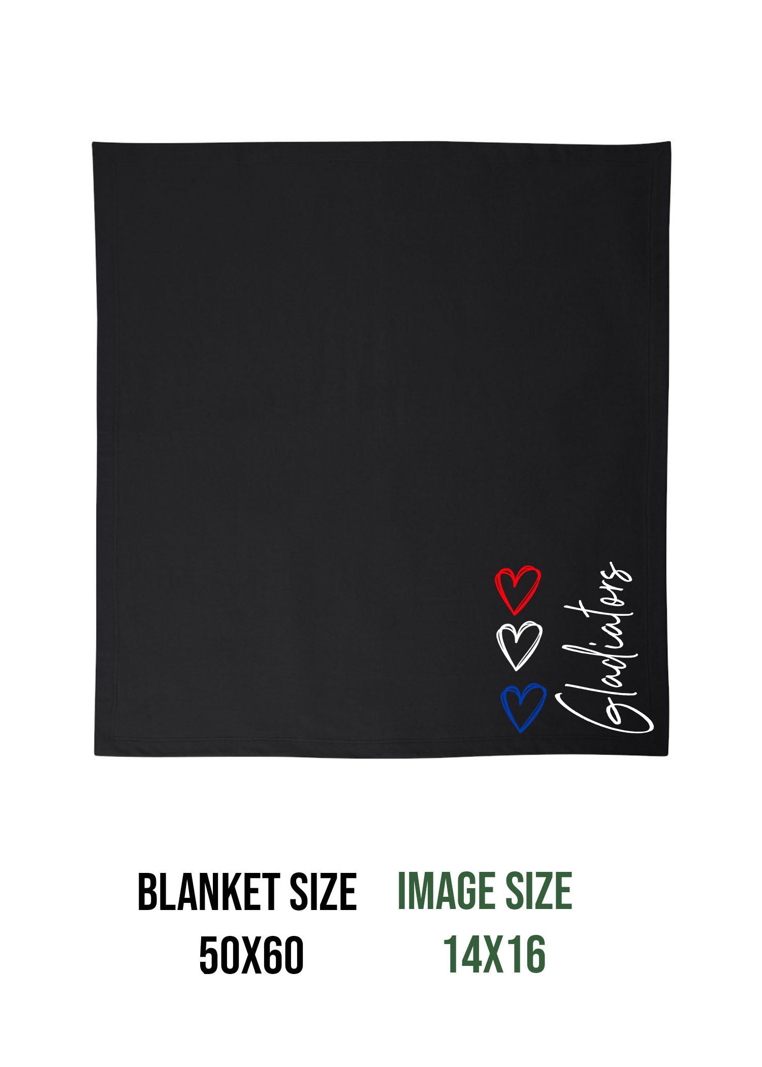 Goshen School Design 4 Blanket
