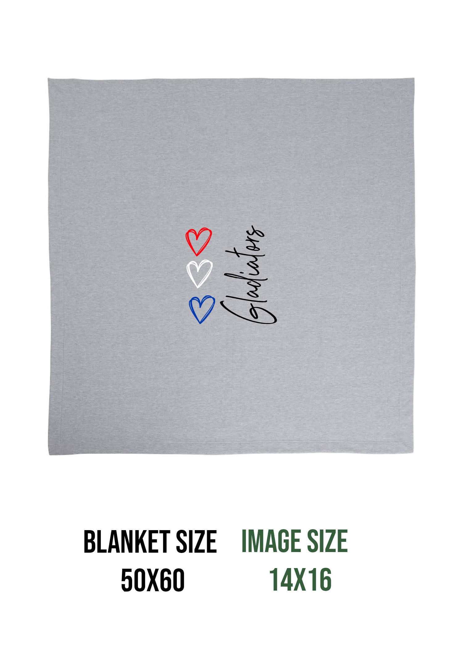 Goshen School Design 4 Blanket