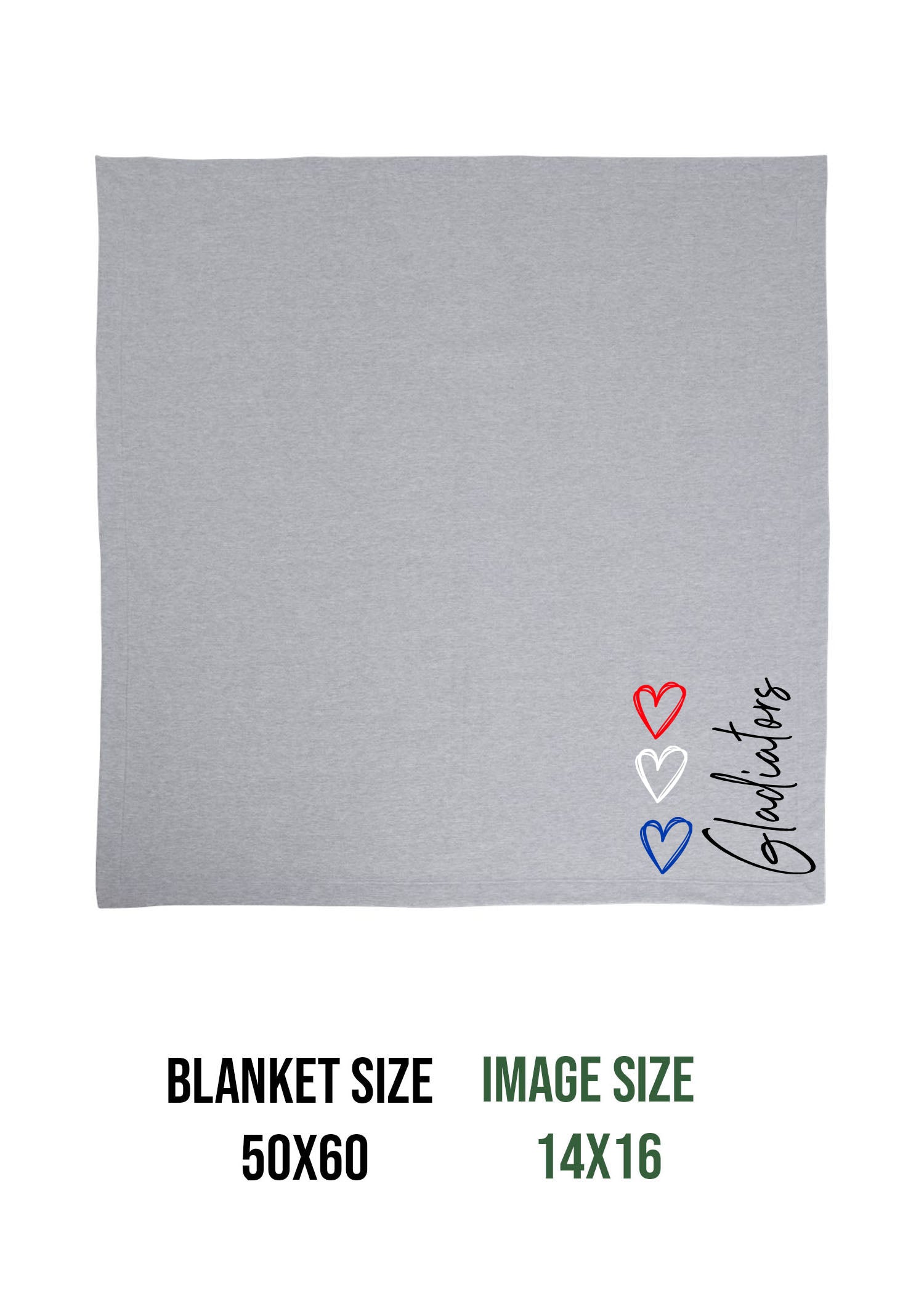 Goshen School Design 4 Blanket